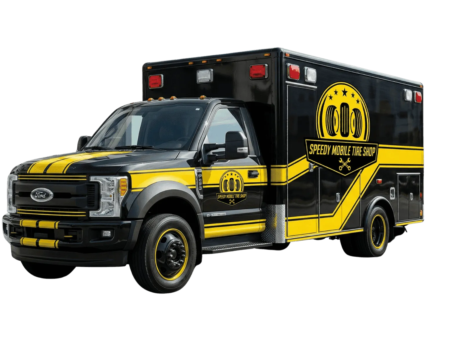 Mobile Tire Tech used for Fleet Service